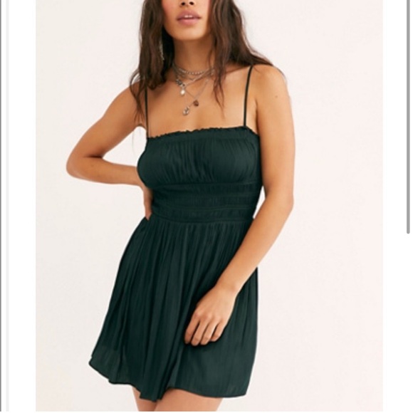 Free People Juliet Slip Dress in Gold - Picture 3 of 8